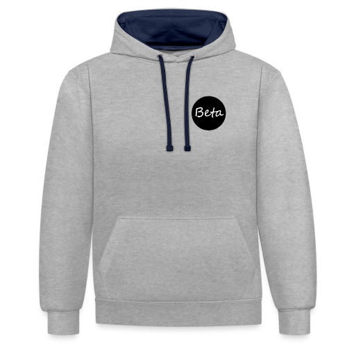 Beta - Contrast hoodie