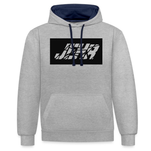 JEHR logo - Contrast hoodie