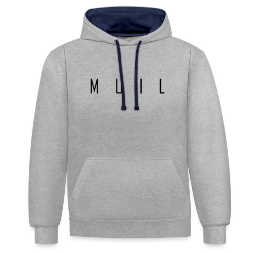 muil - Contrast hoodie
