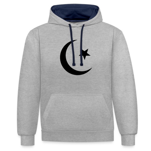 islam-logo - Contrast Colour Hoodie
