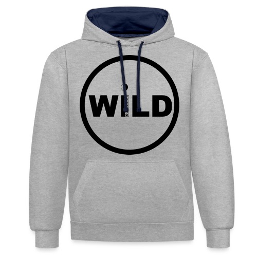 WILD DESIGN! - Contrast hoodie