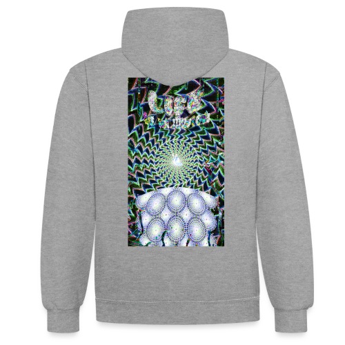 LIFE'S AN ILLUSION | Livid - Contrast Colour Hoodie