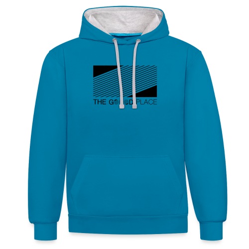 THE GOOOD PLACE LOGO - Contrast hoodie