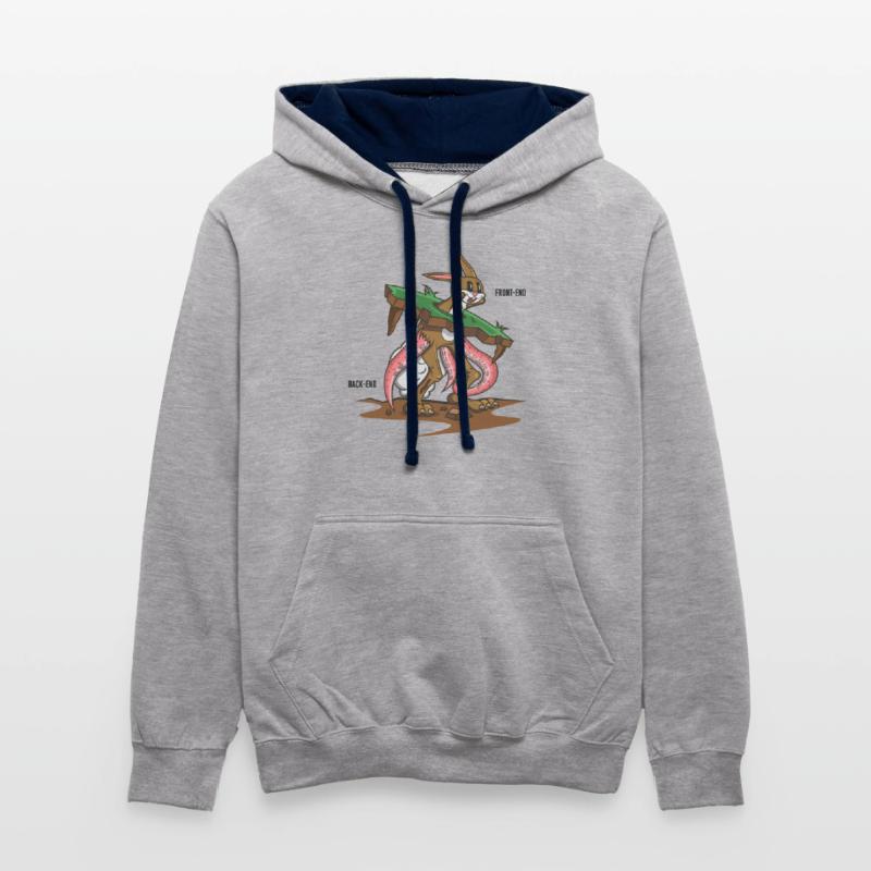 Funny programming computer science software Contrast hoodie