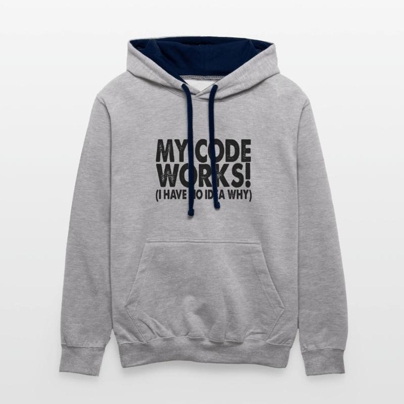 Coder Contrast hoodie