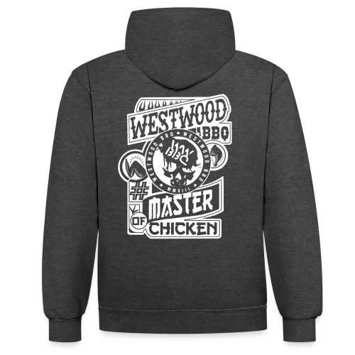 Westwood BBQ Master of Chicken - Kontrast-Hoodie