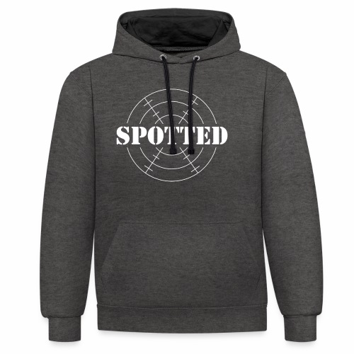 SPOTTED - Contrast Colour Hoodie