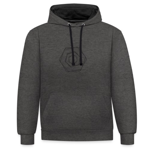 Hexogram Art - Contrast hoodie