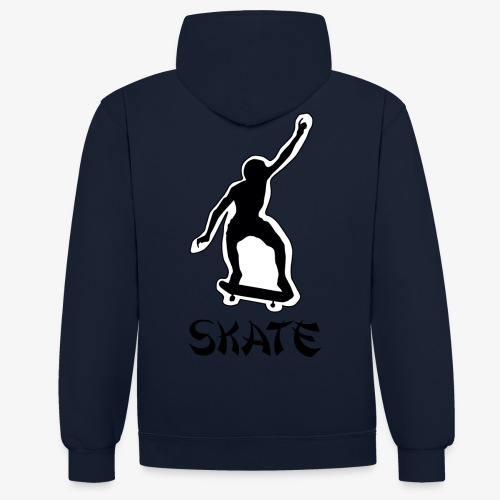 skate - Contrast hoodie