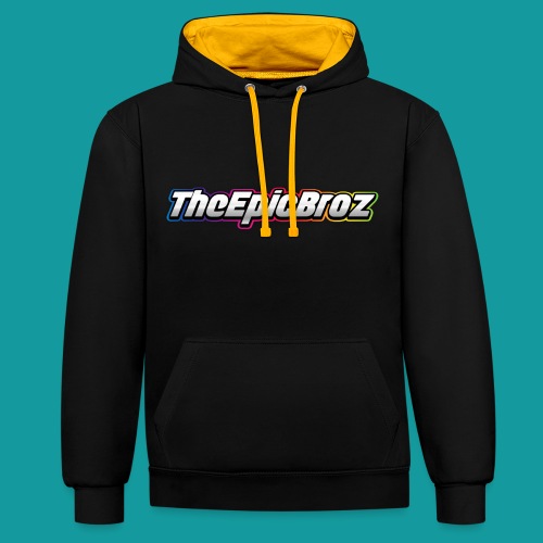 TheEpicBroz - Contrast hoodie