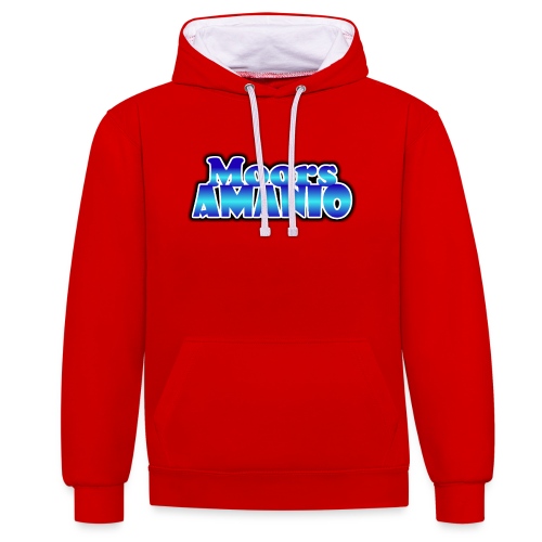 MoorsAmanioLogo - Contrast hoodie