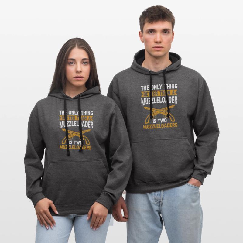 Vorderlader Muzzleloader Muzzle Loading Contrast hoodie