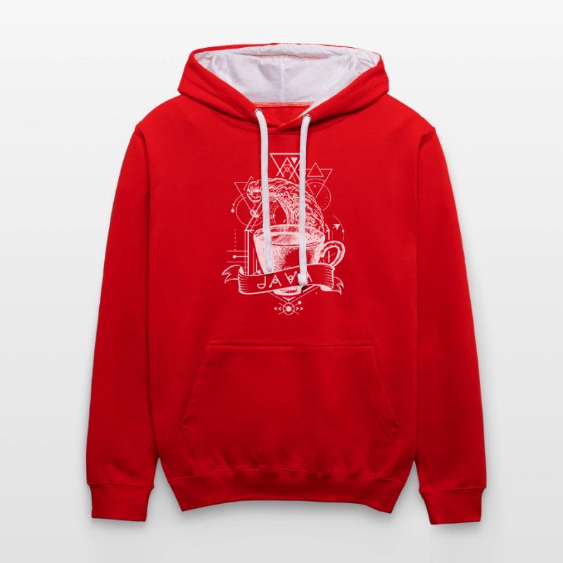 Java Programmiersprache Kontrast-Hoodie