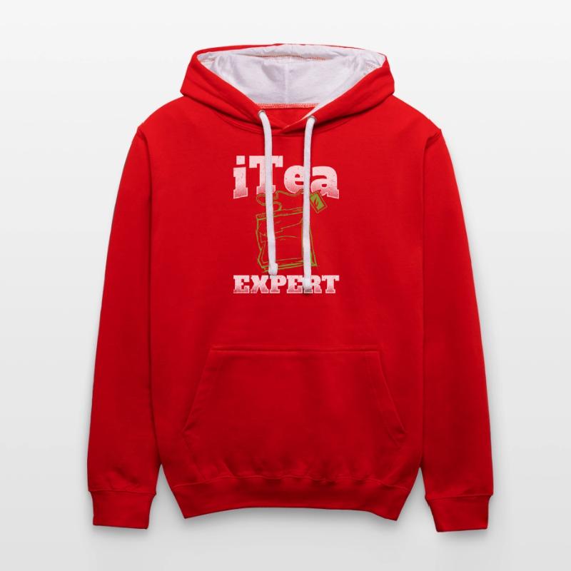 Informatiker Spruch It Experte Computer Nerd Admin Kontrast-Hoodie
