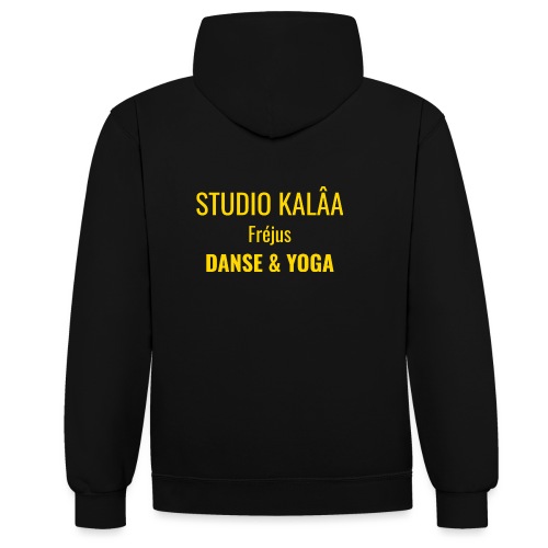 Studio Kalâa classique recto/verso or - Sweat-shirt contraste