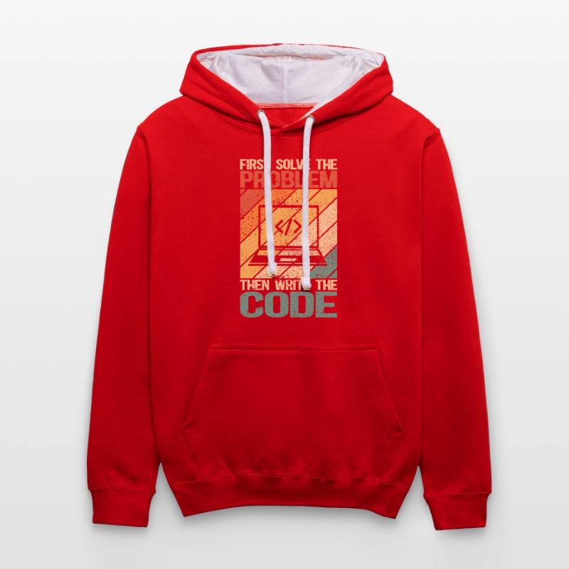 Programmer Software Developer | programming Contrast hoodie