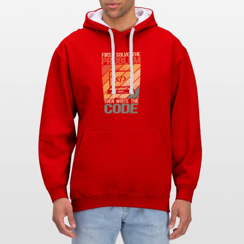 Programmer Software Developer | programming Contrast hoodie