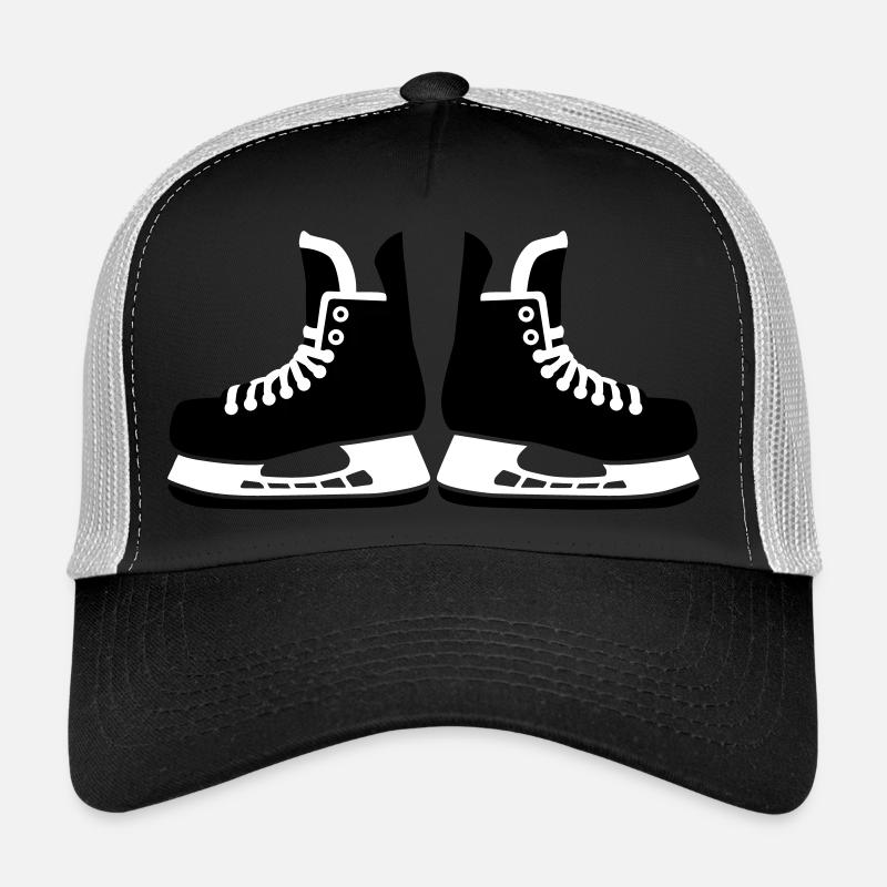 Schlittschuhe - Trucker Cap - Schwarz/Steingrau