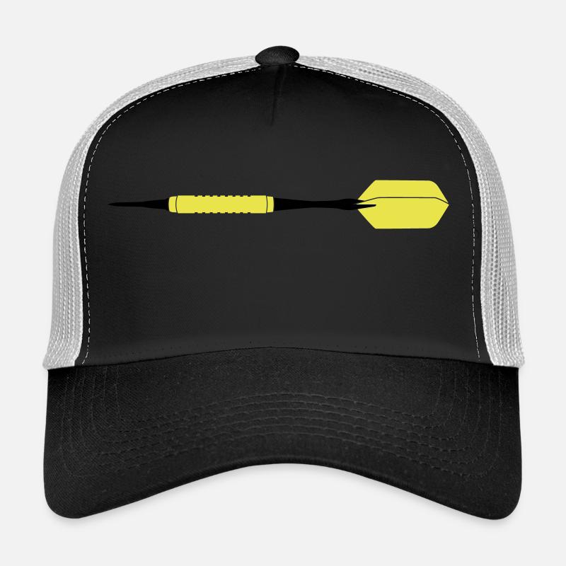 Dart - Trucker Cap - Schwarz/Steingrau