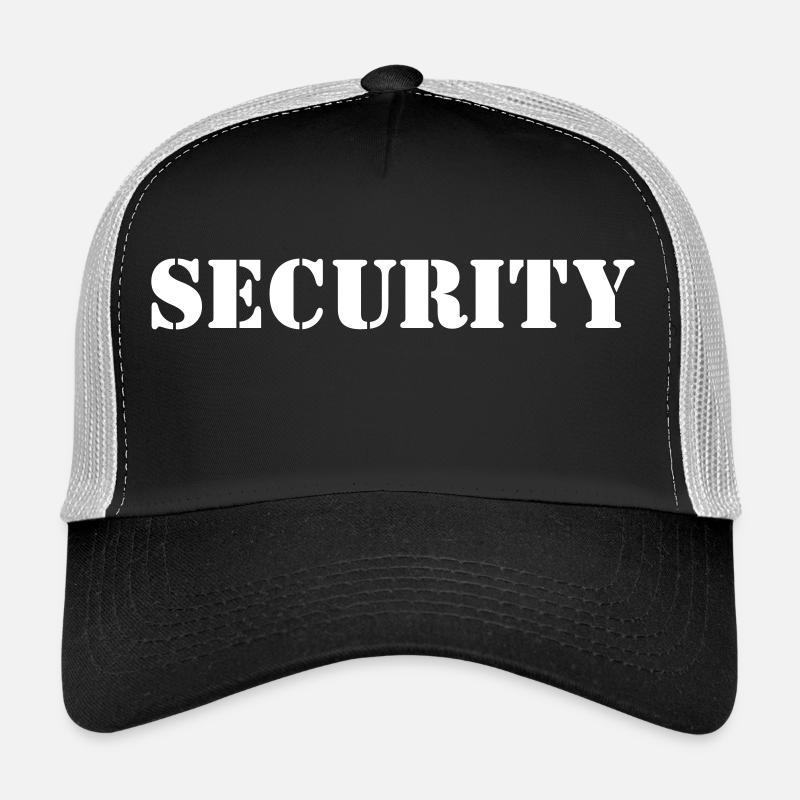 Security Design 5 - Trucker Cap - Schwarz/Steingrau