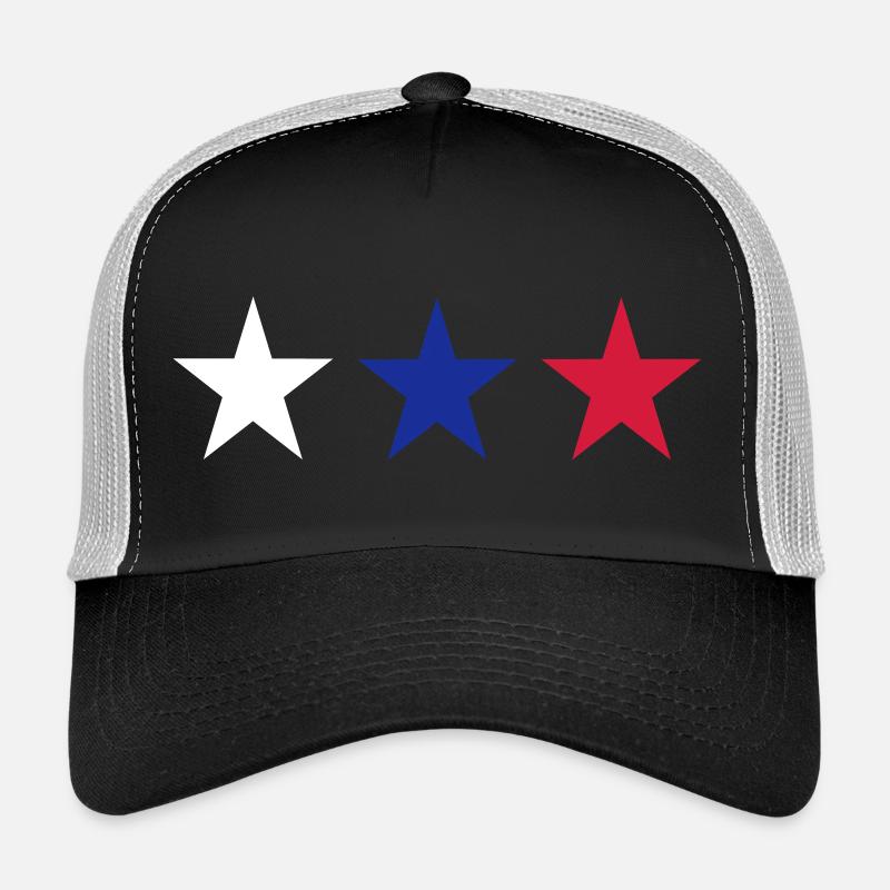 Russie - Casquette trucker  - noir/gris pierre