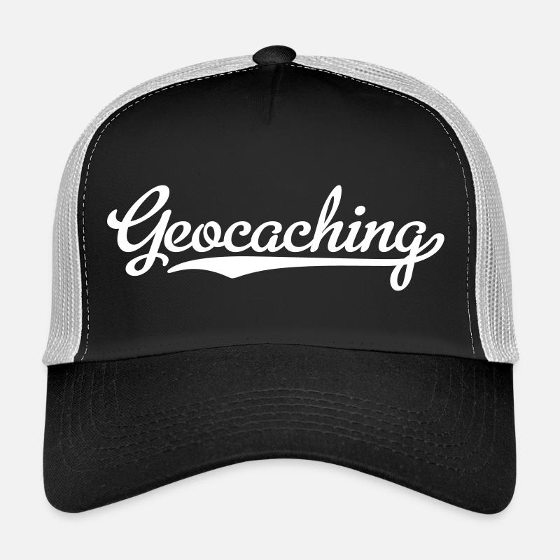 Geocaching - Trucker Cap - black/stone grey