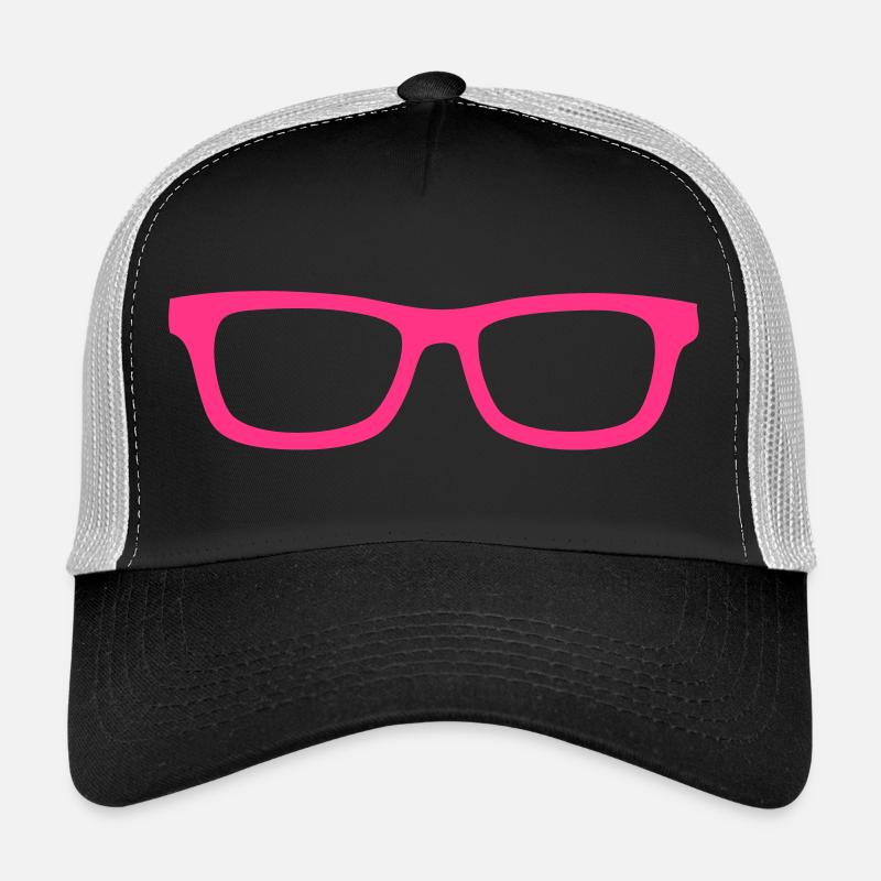nerdbrille - Casquette trucker  - noir/gris pierre