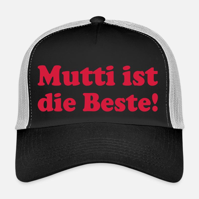 Mutti - Trucker Cap - Schwarz/Steingrau