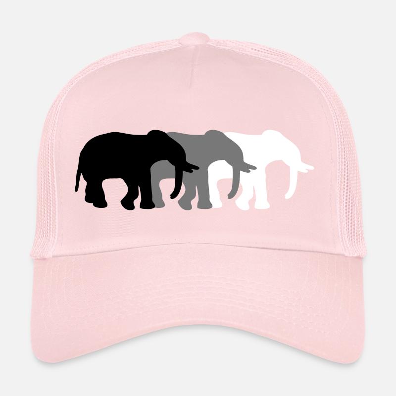 3 Elephants Trucker Cap