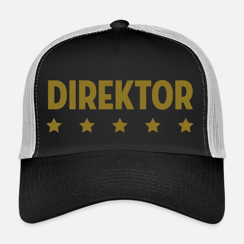 Direktor Direktorin Leiter Leiterin Schule Führer Trucker Cap