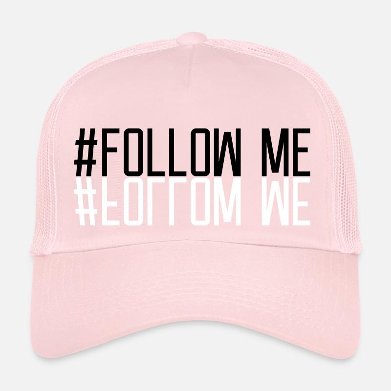 Suivez-moi en miroir Casquette trucker 