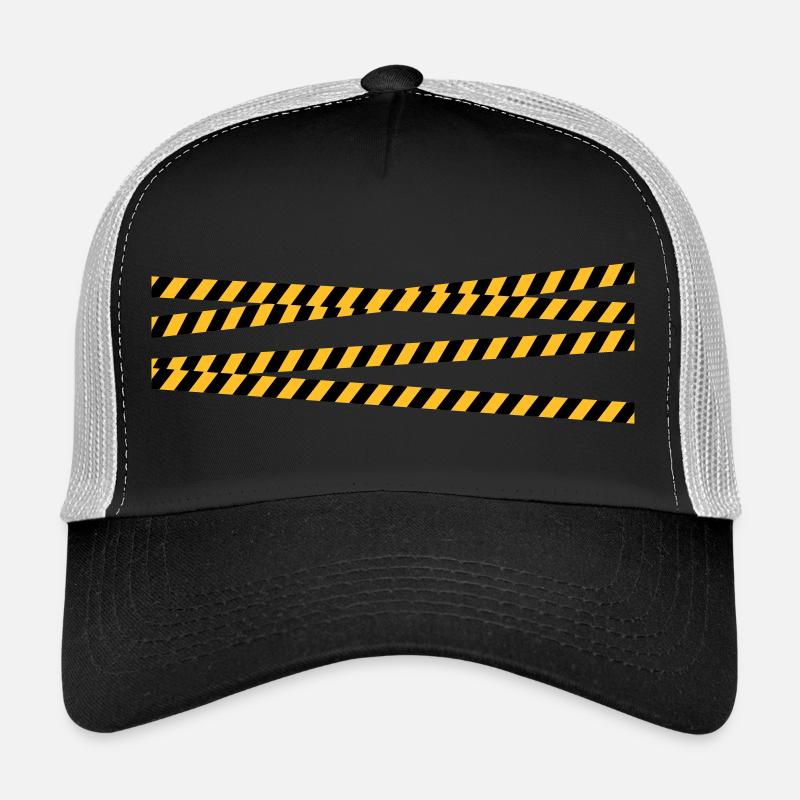 Zone de blocage de bande de sécurité Casquette trucker 