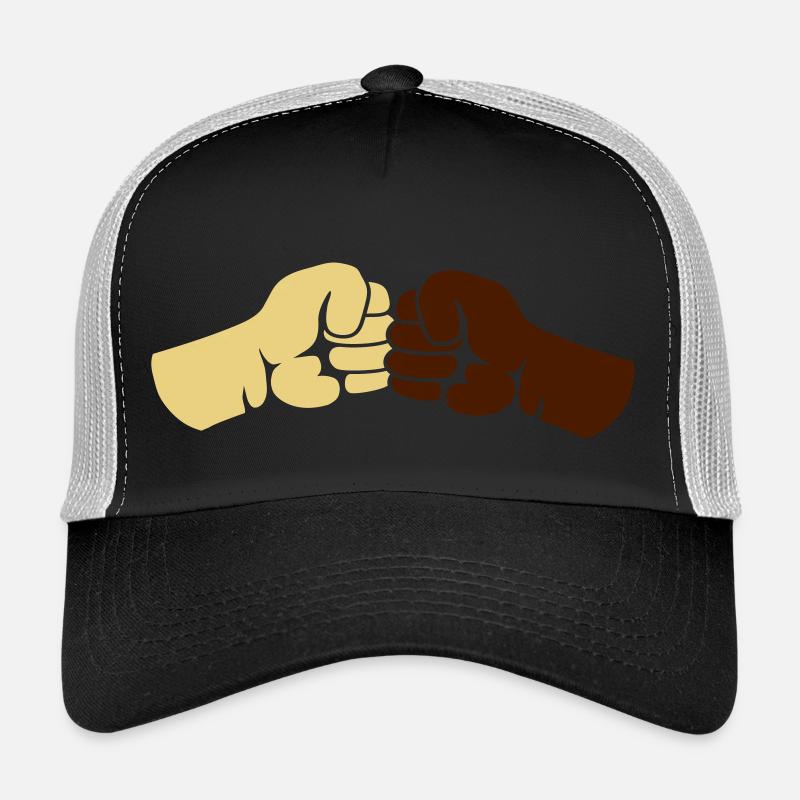 Schwarz Weiß Bros Trucker Cap