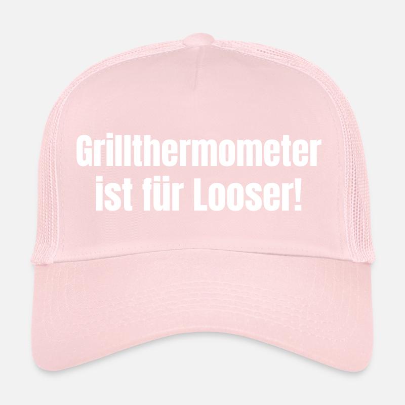 Grill thermometer when grilling Trucker Cap