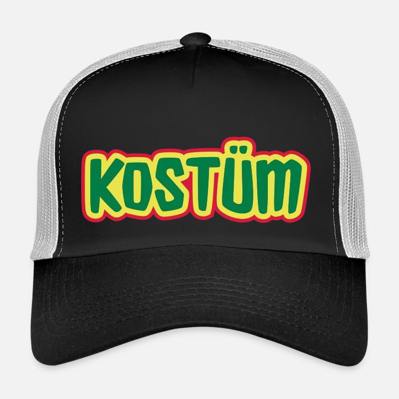 Le costume parfait - Casquette trucker  - noir/gris pierre