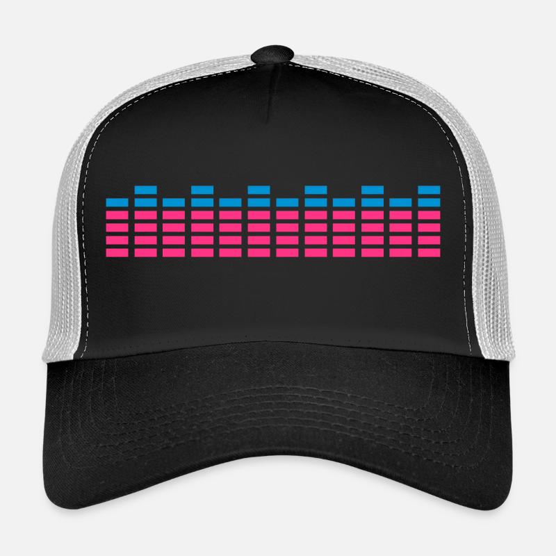 dj sound equalizer audio Casquette trucker 