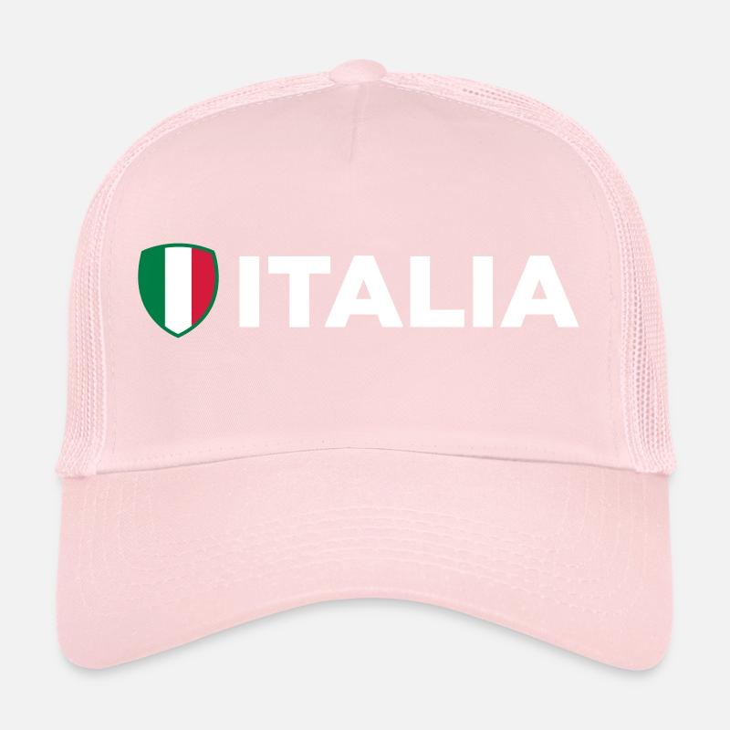 Drapeau national d'Italie Casquette trucker 