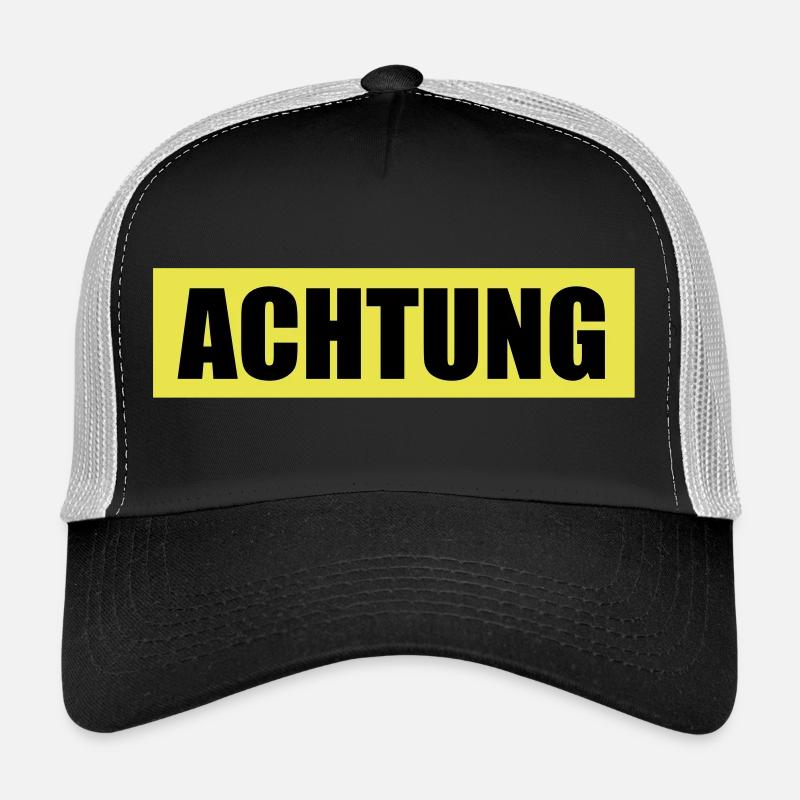 Achtung - Attention Trucker Cap