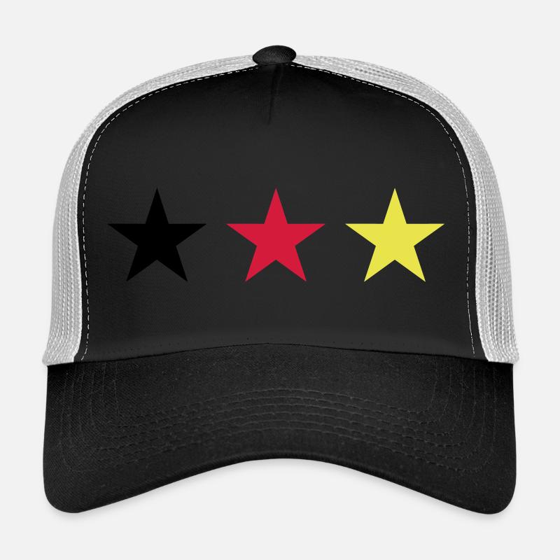 Deutschland Sterne Trucker Cap