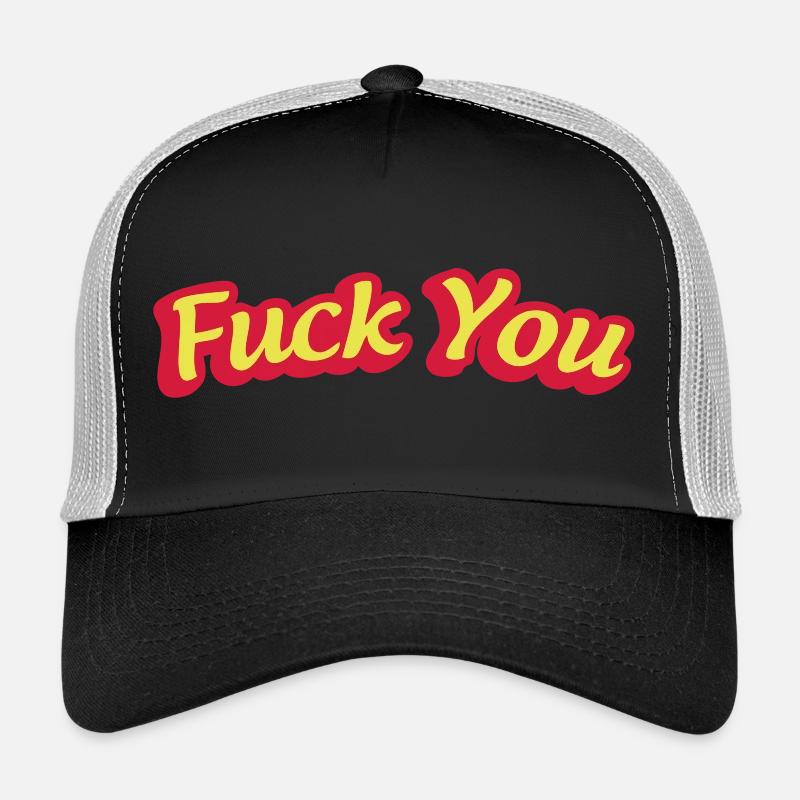 cool funny insult you Trucker Cap