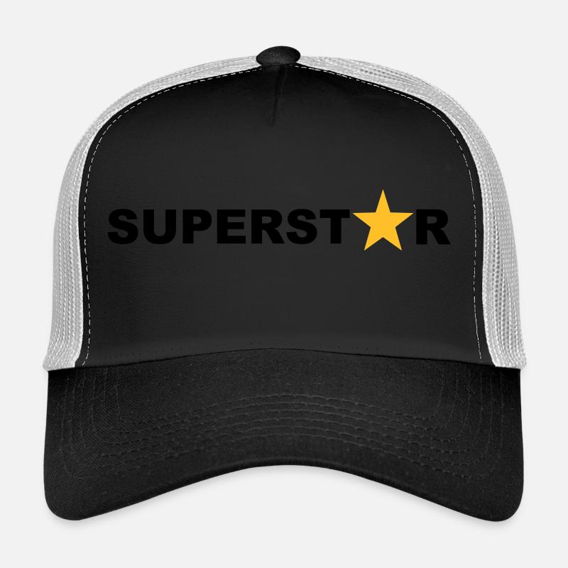 Superstar - Trucker Cap - black/stone grey