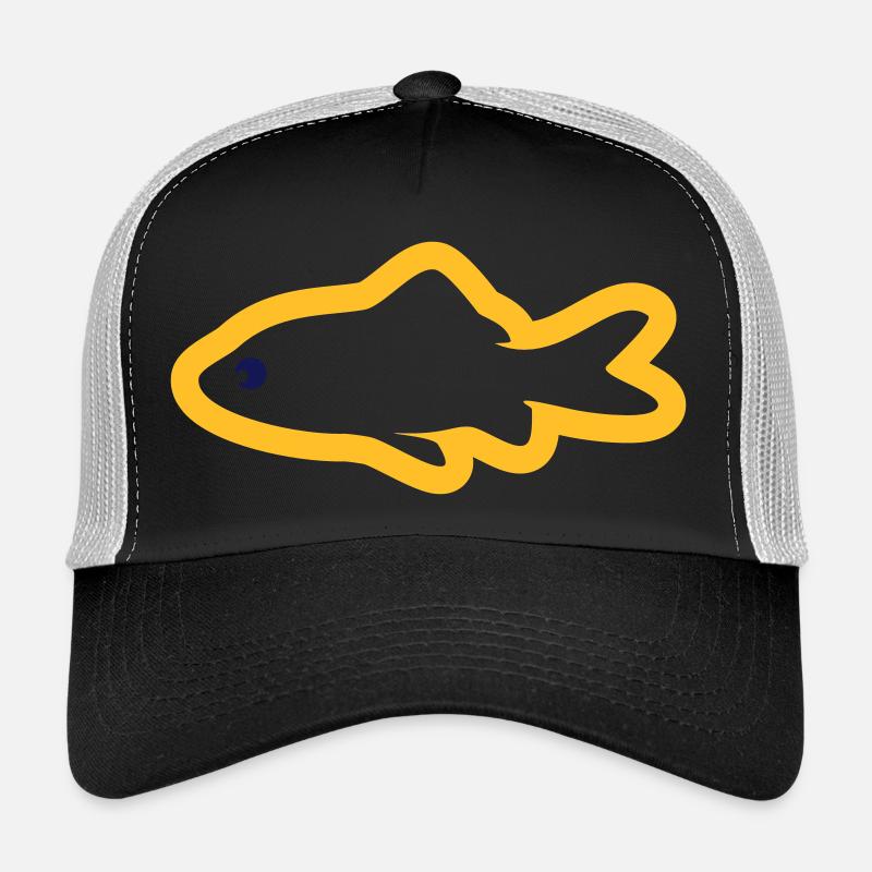 Poisson Rouge Casquette trucker 