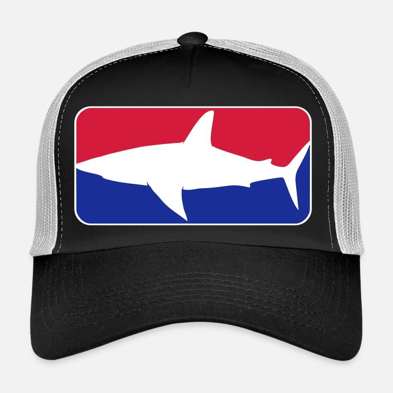 league_shark_vec_3 de Trucker Cap