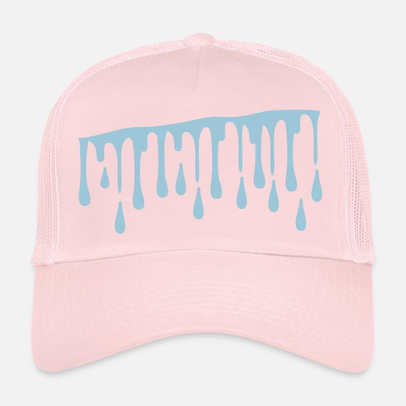 water drops pattern cc1 Trucker Cap