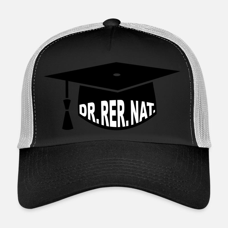 Docteur - Mortier - PhD - Cadeau - Dr. rer. Casquette trucker 