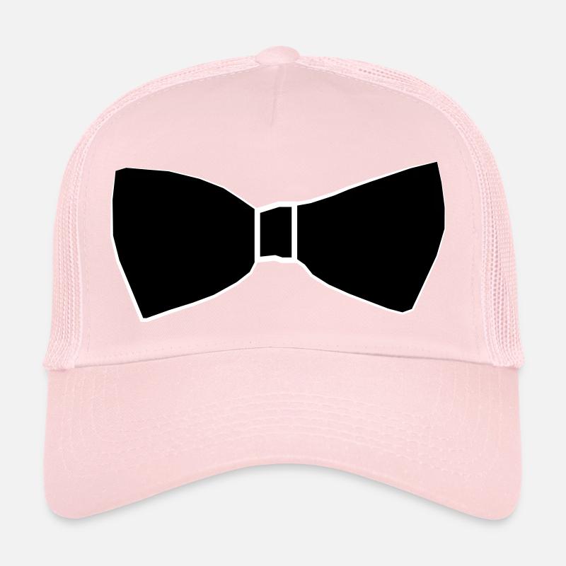Faux schwarzer Fliege Trucker Cap