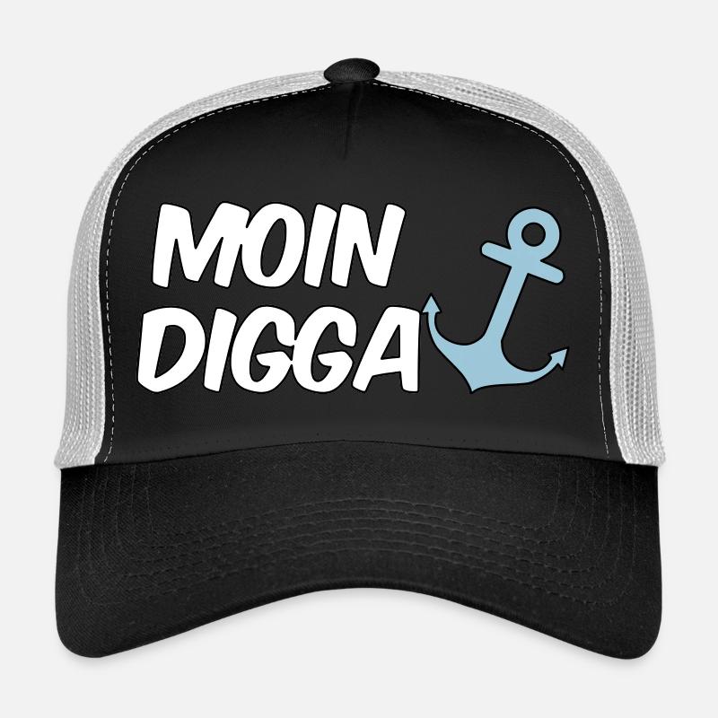 Moin Digga Hamburg Trucker Cap