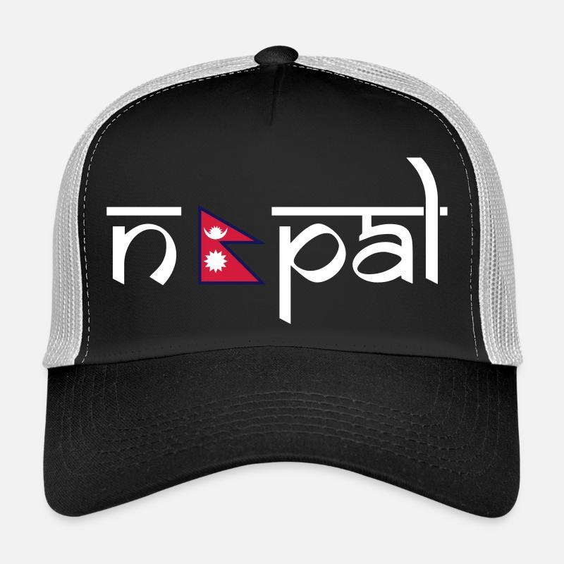 Nepal - Trucker Cap - black/stone grey