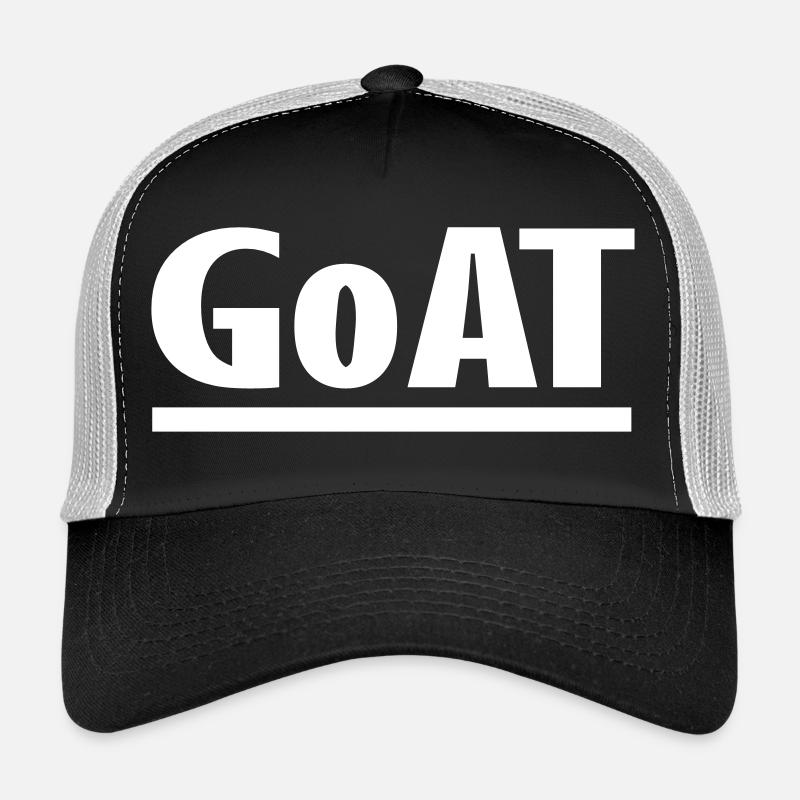 goat - Trucker Cap - black/stone grey