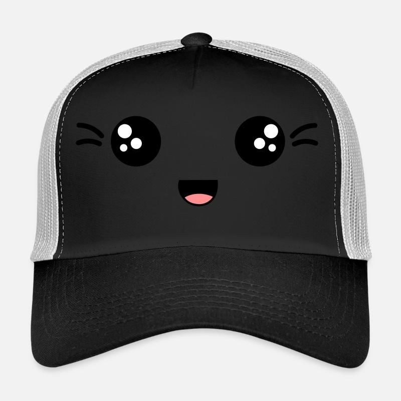 face laughing Trucker Cap